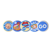 Load image into Gallery viewer, Set of pin buttons