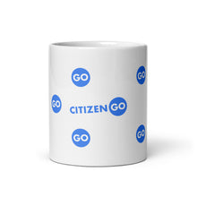 Load image into Gallery viewer, White glossy mug