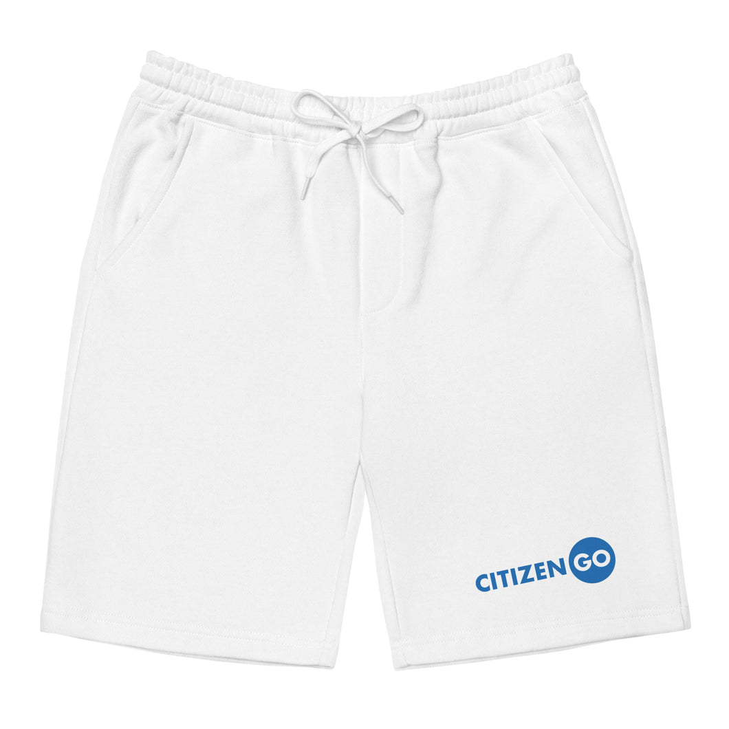 Men's fleece shorts