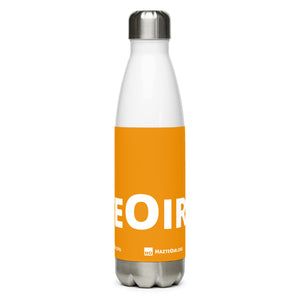 Stainless steel water bottle